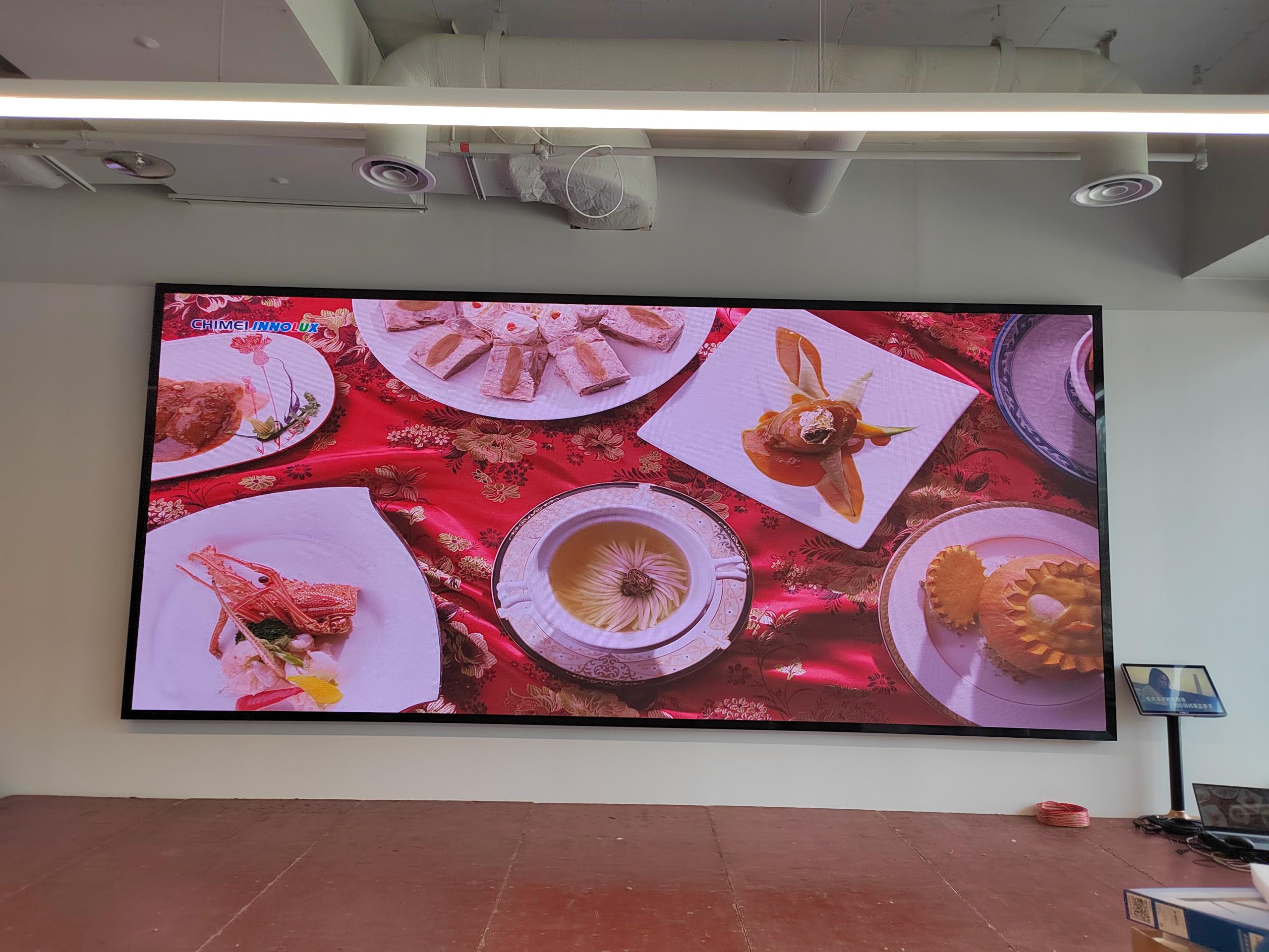 深圳南山展會展廳LED顯示屏P2.5高清顯示！